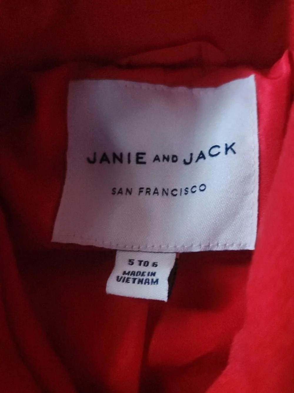 Janie and Jack charming red
